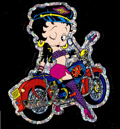 Betty newest Boop biker